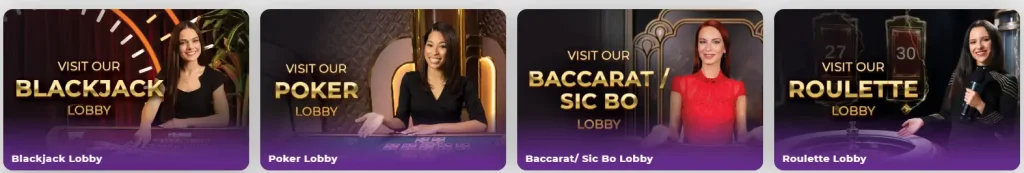 Live Games at Alberta Play Casino