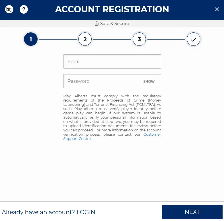 Account Registration